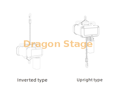 1000 кг фермы электрической цепи двигатель D8+ для подъема динамика