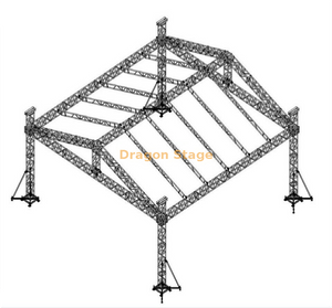 Сверхмощная алюминиевая ферменная система крыши сцены 12x12x8m для использования на открытом воздухе